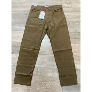 Topo Designs Dirt Pants Classic Mens 36X32 Stretch 5 Pocket Desert Brown Hiking